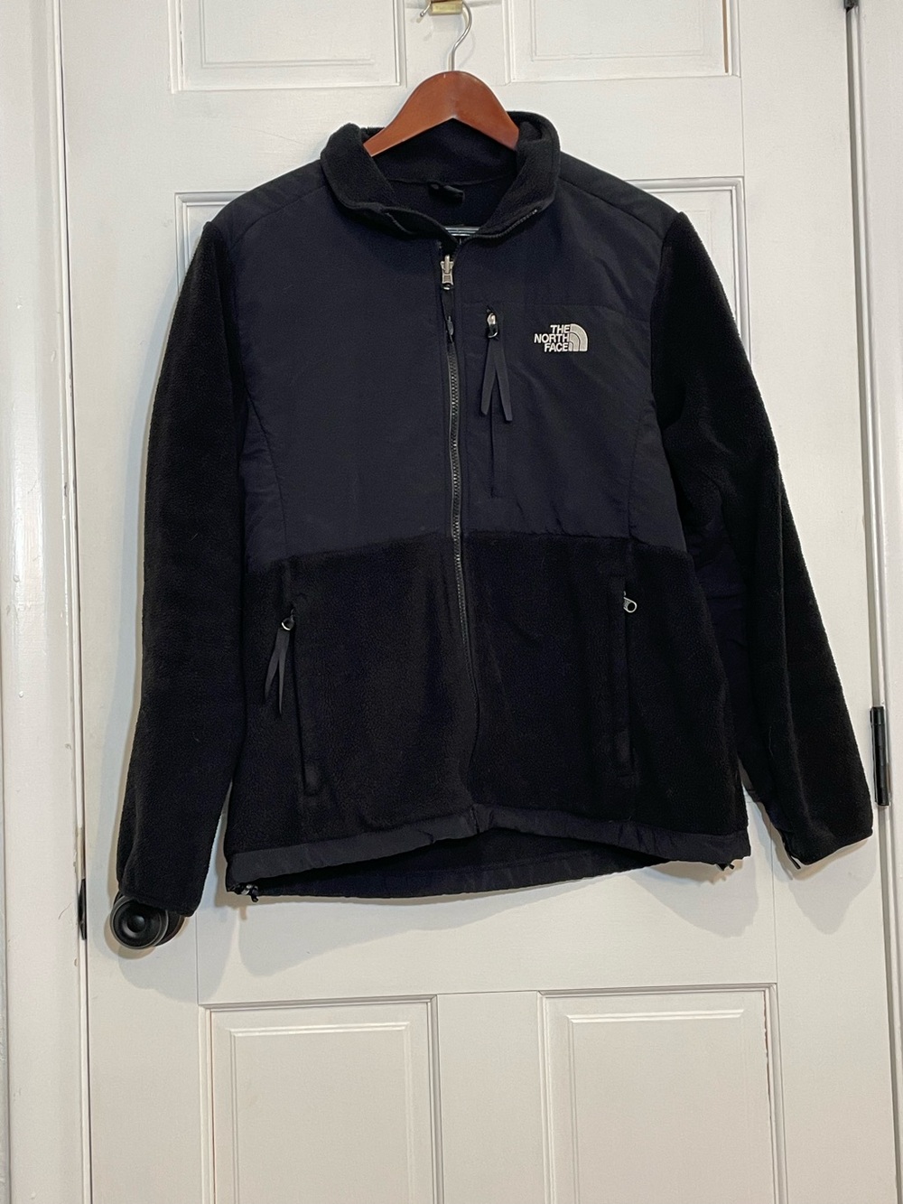 The North Face Polartec Women's L Black Denali Fleece Full Zip Jacket Outdoor